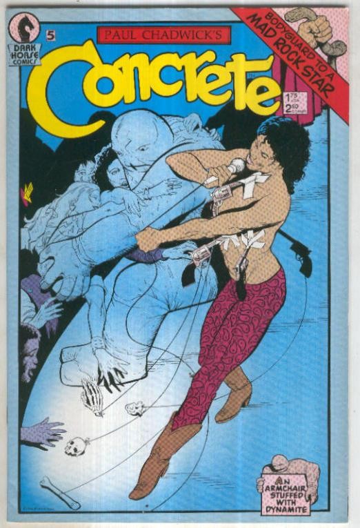 CONCRETE Vol.1 No.05: An Armchair Stuffed with Dynamite (Dark Horse 1987)