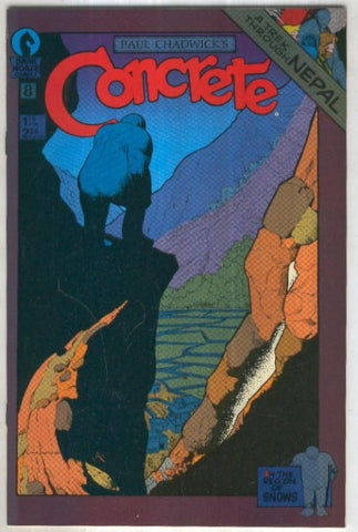 CONCRETE Vol.1 No.08: In the Region of Snows (Dark Horse 1988)