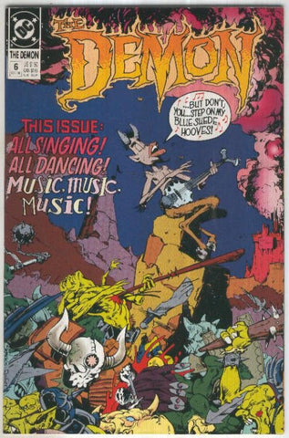 THE DEMON, Vol.2 No.06: Song of the Demon (DC 1990)
