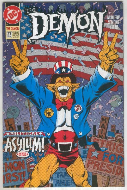 THE DEMON, Vol.2 No.27: Political Asylum 2 (DC 1992)