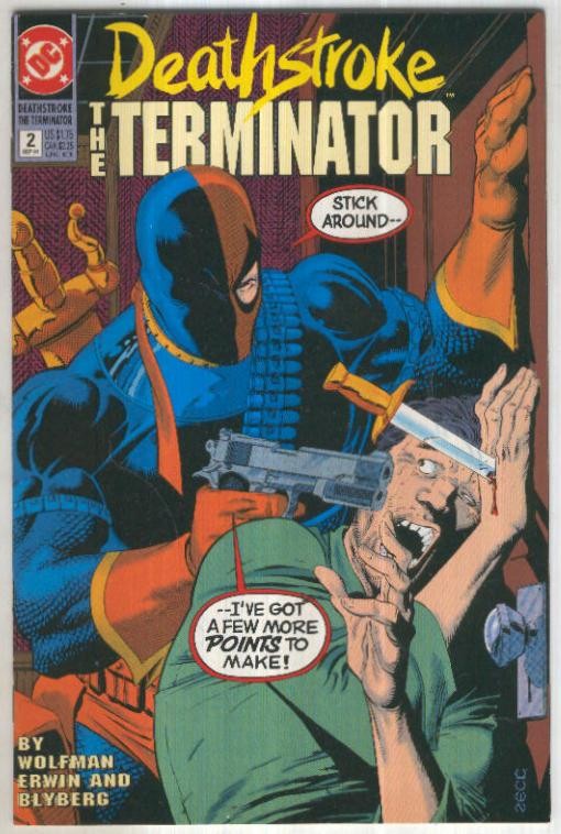 DEATHSTROKE: THE TERMINATOR, Vol.1 No.02: Full Cycle 2 (DC 1991)