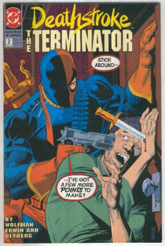 DEATHSTROKE: THE TERMINATOR, Vol.1 No.02: Full Cycle 2 (DC 1991)