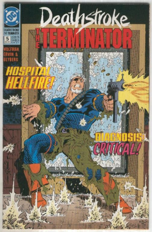DEATHSTROKE: THE TERMINATOR, Vol.1 No.05: Revelations and Revolutions (DC 1991)