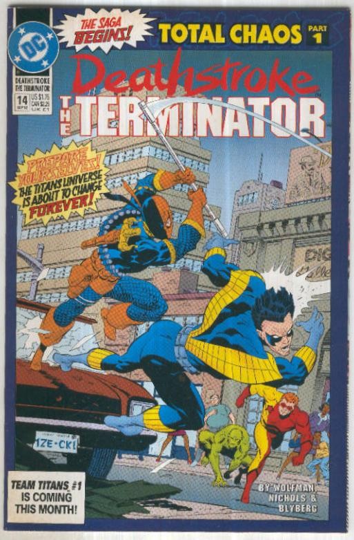 DEATHSTROKE: The Terminator, Vol.1 No.14: Childs Play (DC 1992)