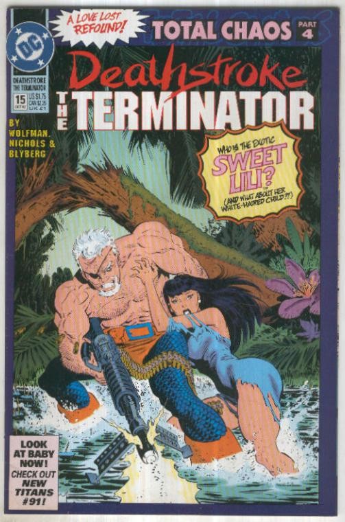 DEATHSTROKE: The Terminator, Vol.1 No.15: Escape from New York (DC 1992)