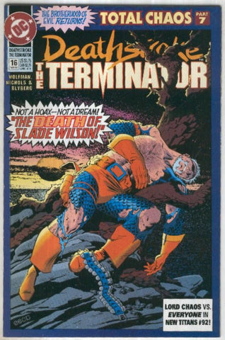DEATHSTROKE: The Terminator, Vol.1 No.16: Terminated (DC 1992)