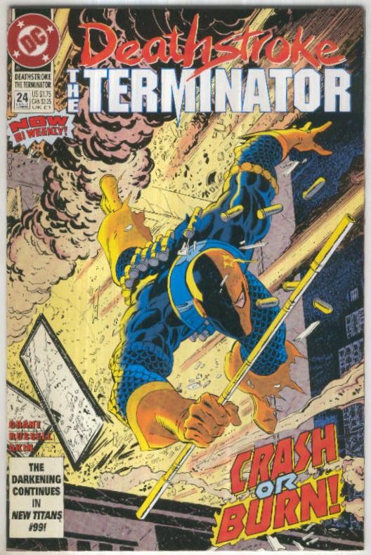 DEATHSTROKE: The Terminator, Vol.1 No.24: Into the Balck Dome (DC 1993)
