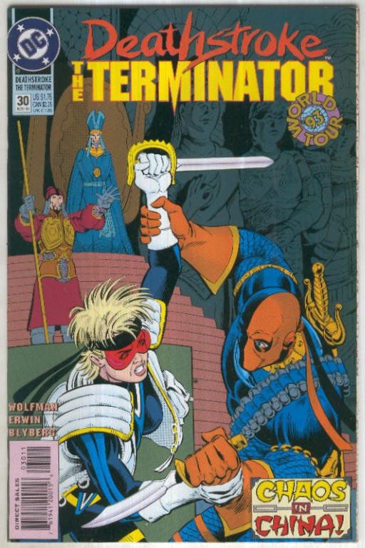 DEATHSTROKE: The Terminator, Vol.1 No.30: Worldtour 4 (DC 1993)