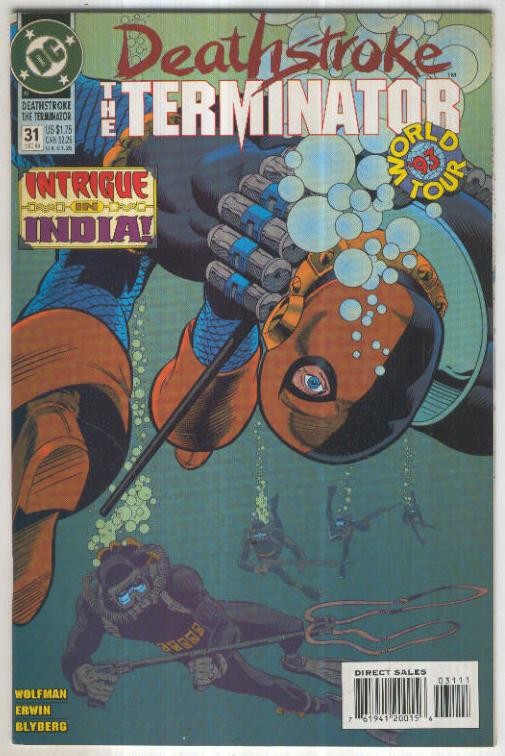 DEATHSTROKE: The Terminator, Vol.1 No.31: Worldtour 5 (DC 1993)