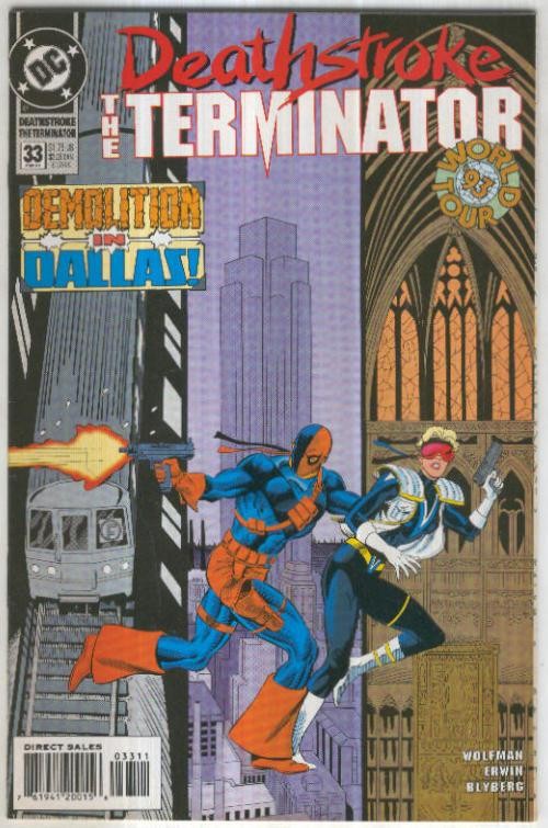 DEATHSTROKE: The Terminator, Vol.1 No.33: Worldtour 7 (DC 1994)