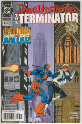 DEATHSTROKE: The Terminator, Vol.1 No.33: Worldtour 7 (DC 1994)
