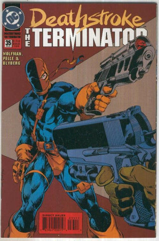 DEATHSTROKE: The Terminator, Vol.1 No.35: To Time Own Self (DC 1994)