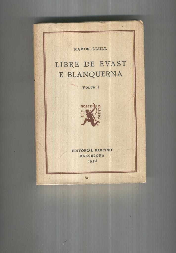 LIBRE DE EVAST E BLANQUERNA