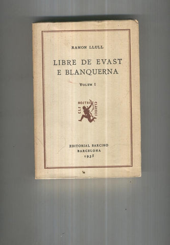LIBRE DE EVAST E BLANQUERNA