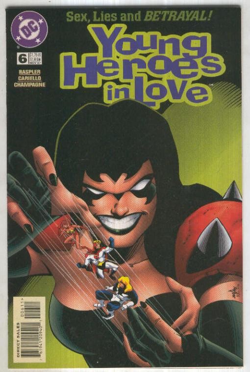 YOUNG HEROES IN LOVE, Vol.1 No.06: Sex Lies and Betrayal (DC 1997)