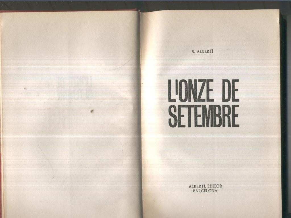 ONZE DE SETEMBRE