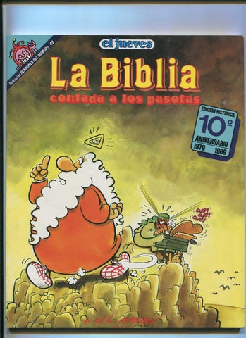 Pendones del humor numero 049: La Biblia contada a los pasotas  (edicion 10 aniversario 1979-1989)