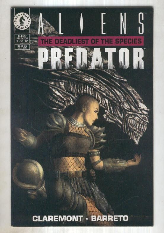 ALIENS VS PREDATOR: THE DEADLIEST OF THE SPECIES Vol.1: Numero 09 (Dark Horse 1994)