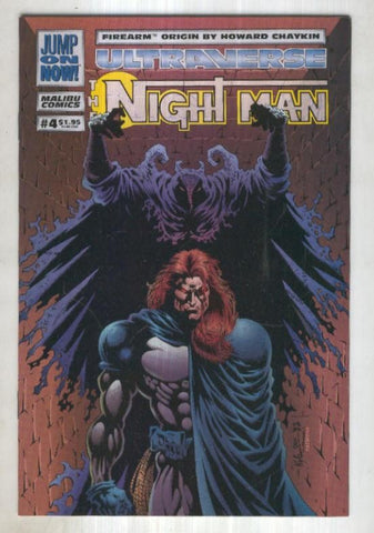 THE NIGHT MAN Vol.1: Numero 04 (Malibu Comics 1994)
