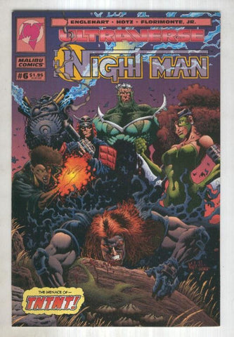 THE NIGHT MAN Vol.1 No.06: Ghosts (Malibu Comics 1994)