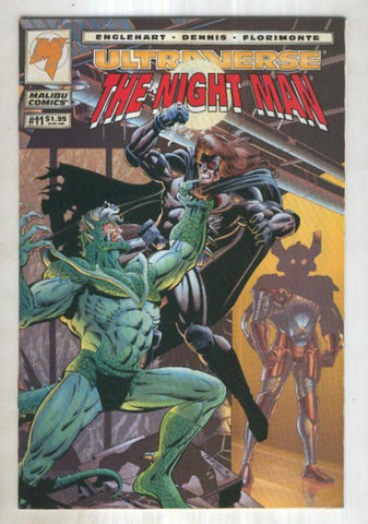 THE NIGHT MAN Vol.1 No.11: Turning On (Malibu Comics 1994)