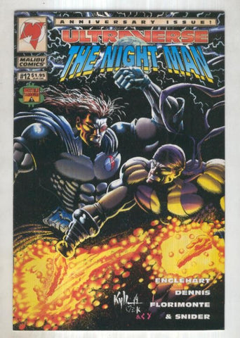 THE NIGHT MAN Vol.1 No.12: DeadHeads (Malibu Comics 1994)