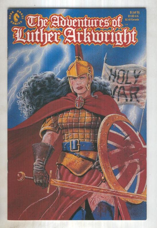 ADVENTURES OF LUTHER ARKWRIGHT Vol.1, No.08: The Battle (Dark Horse 1990)