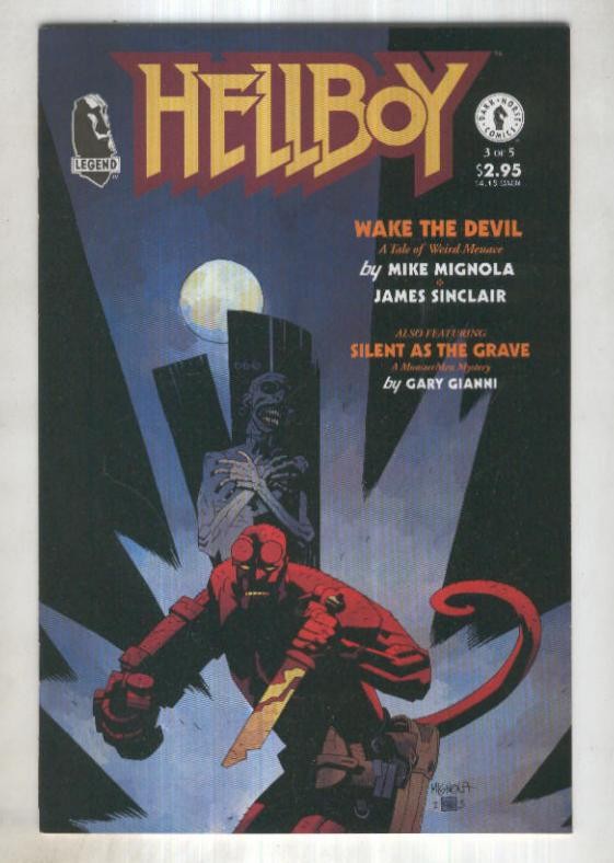 HELLBOY: WAKE THE DEVIL Vol.1: Numero 03 (Dark Horse 1996)