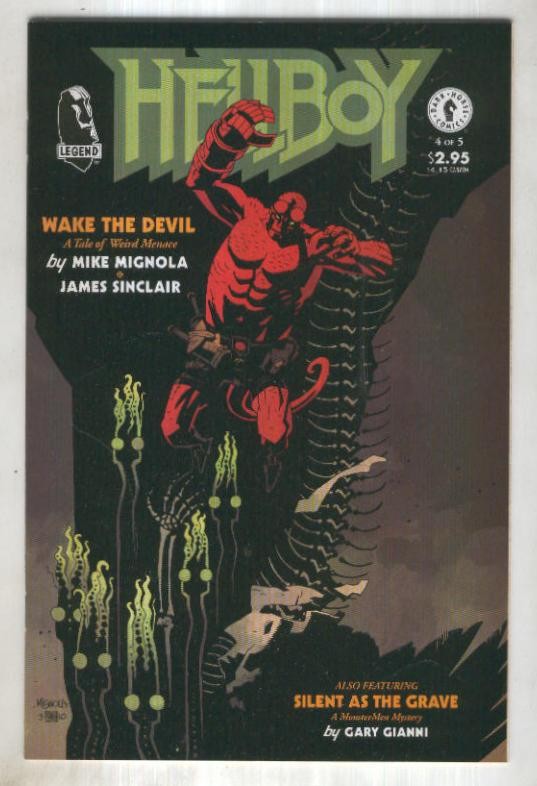 HELLBOY: WAKE THE DEVIL Vol.1: Numero 04 (Dark Horse 1996)