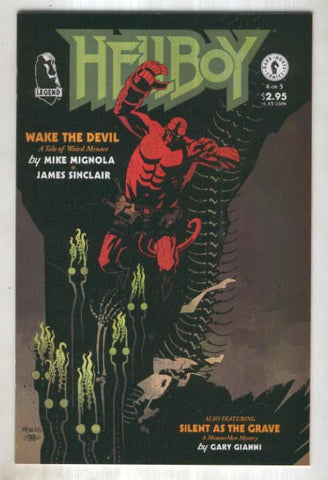 HELLBOY: WAKE THE DEVIL Vol.1: Numero 04 (Dark Horse 1996)