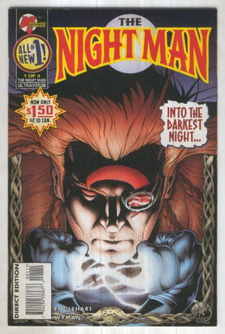 THE NIGHT MAN, Vol.02 No.01: The Nights A Shine with Stars (Malibu 1995) 