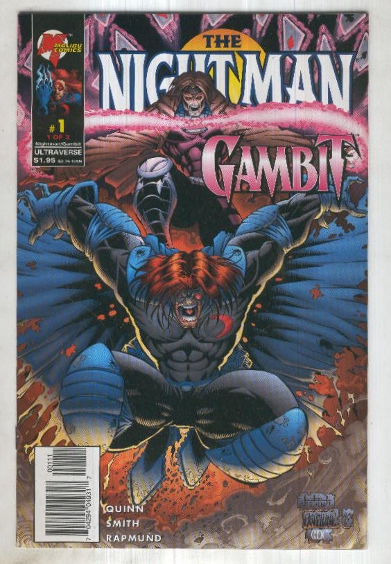 THE NIGHT MAN AND GAMBIT, Vol.1: Numero 01 (Malibu 1996)