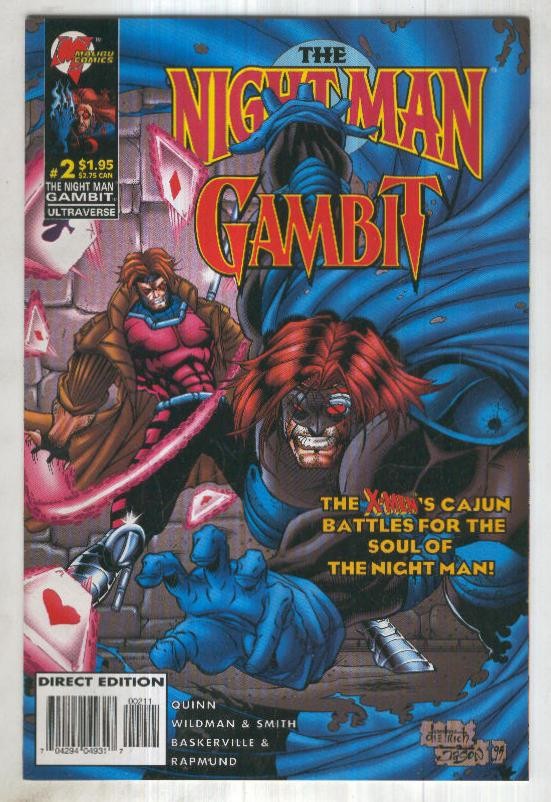 THE NIGHT MAN AND GAMBIT, Vol.1: Numero 02 (Malibu 1996)