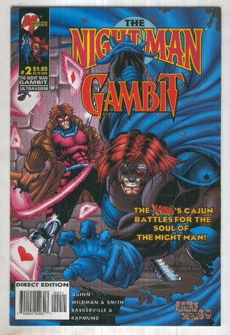 THE NIGHT MAN AND GAMBIT, Vol.1: Numero 02 (Malibu 1996)