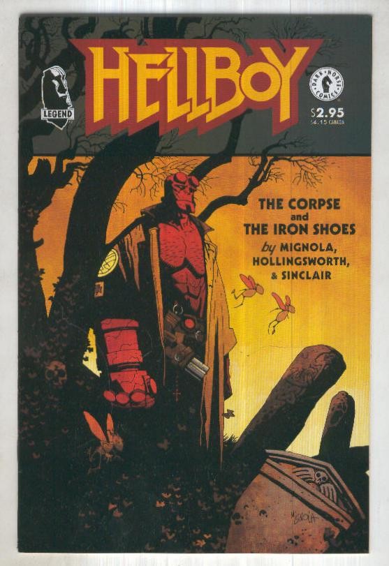 HELLBOY: THE CORPSE AND THE IRON SHOES (Dark Horse 1996)