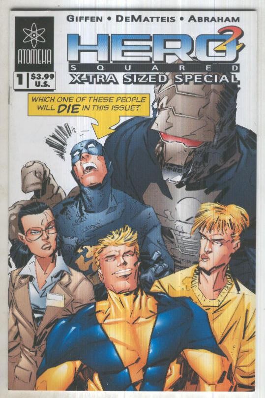 HERO SQUARED X-TRA SIZED SPECIAL: Numero 01 (Atomeka 2004)