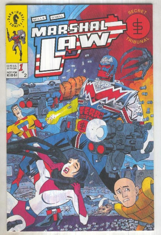 MARSHAL LAW: SECRET TRIBUNAL, Vol.1 No.01: Cape Fear (Dark Horse 1993)
