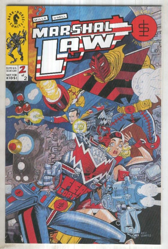 MARSHAL LAW: SECRET TRIBUNAL, Vol.1 No.02: Court Marshal (Dark Horse 1993)