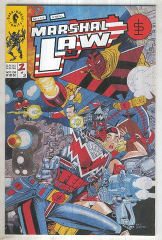 MARSHAL LAW: SECRET TRIBUNAL, Vol.1 No.02: Court Marshal (Dark Horse 1993)