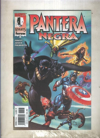 Marvel Knights: Pantera Negra numero 08