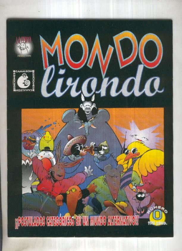 MONDO LIRONDO: Numero 00 (Camaleon Ediciones 1993)