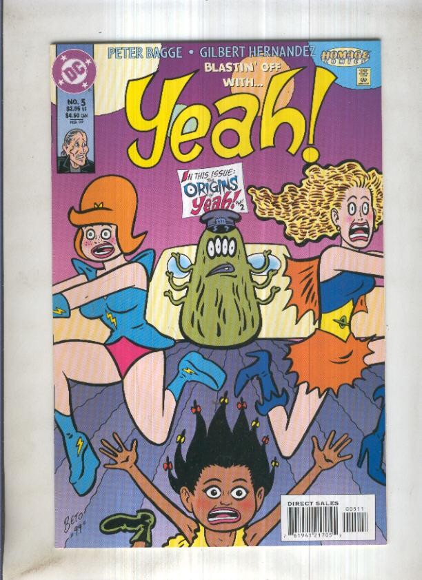 YEAH!, Vol.1 No.05: The Origins of Yeah, Takes Off! (DC 2000)
