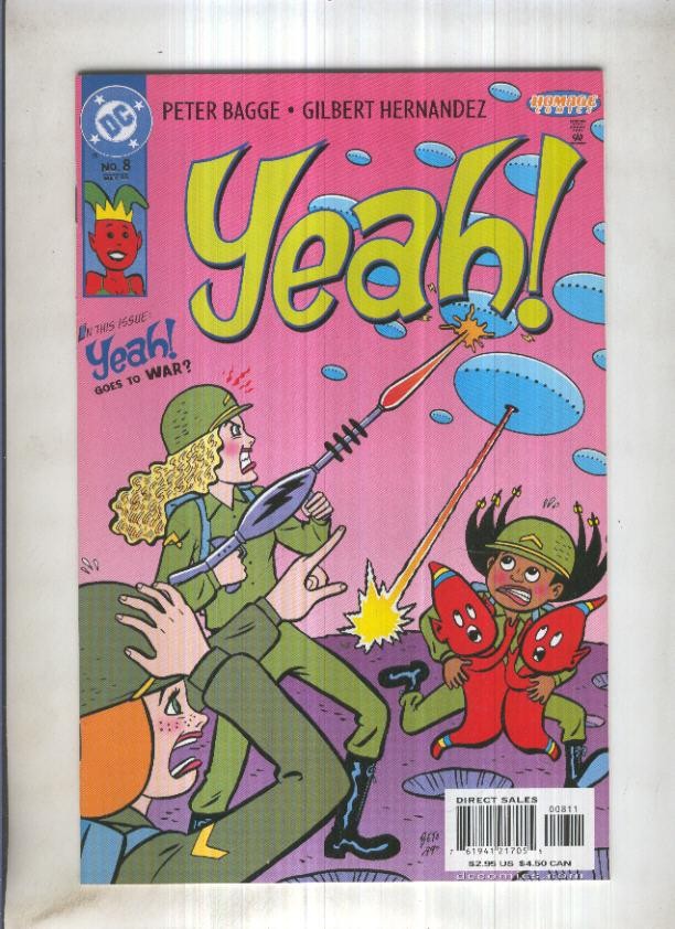 YEAH!, Vol.1 No.08: Yeah! Goes to War! (DC 2000)