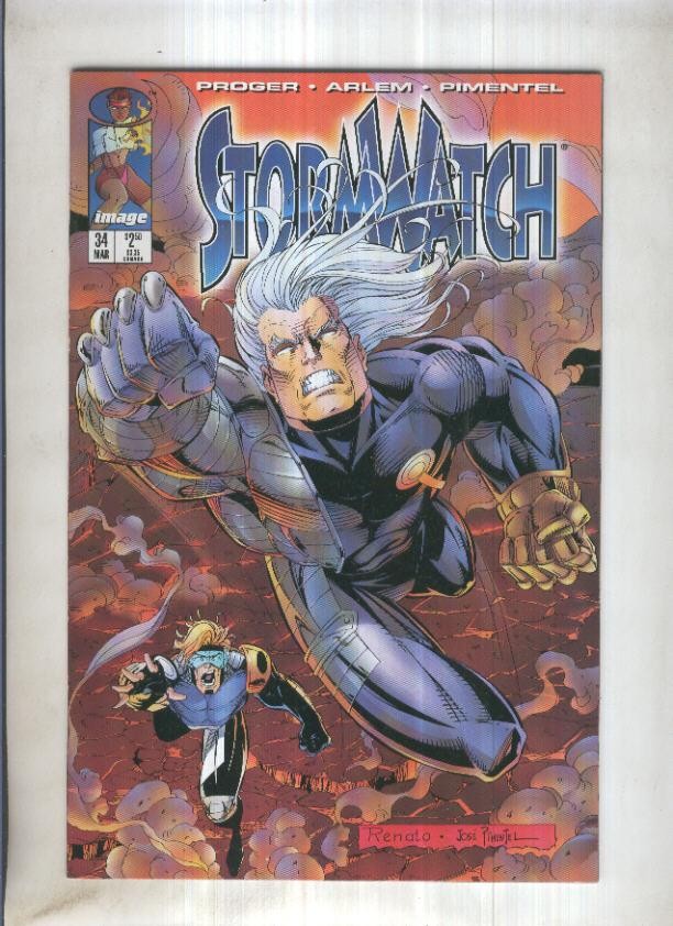 STORMWATCH, Vol.1: Numero 34 (Image 1996)