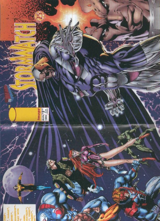 STORMWATCH, Vol.1: Numero 25A, Second Printing (Image 1995)