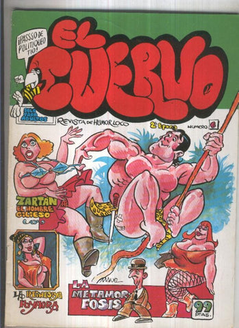 El Cuervo revista de humor loco segunda epoca  numero 6