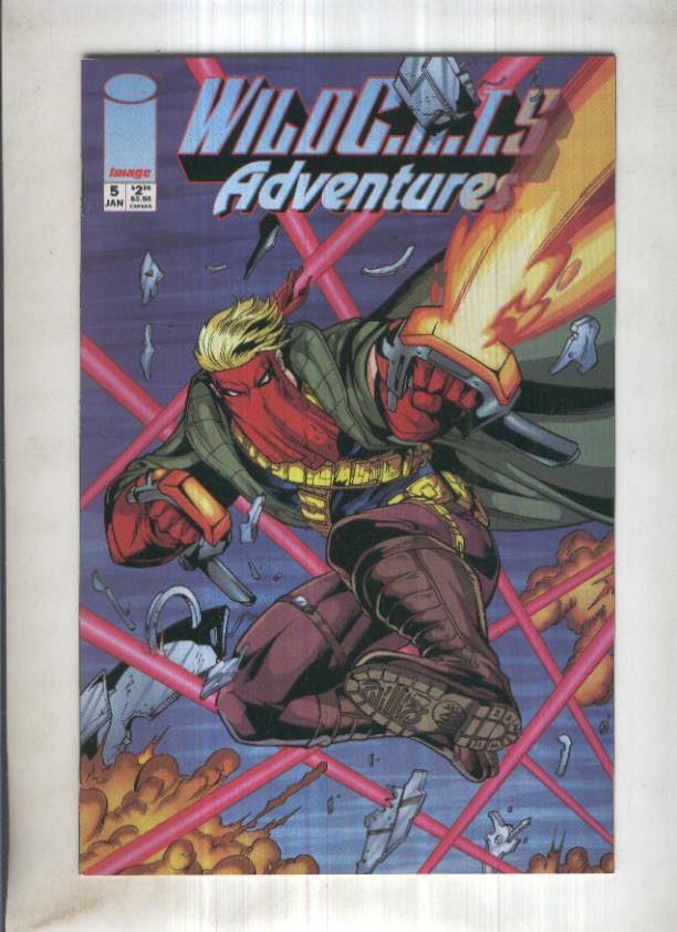 WILDC.A.T.S ADVENTURES, Vol.1 No.05: The Big Takedown ( Image 1995)