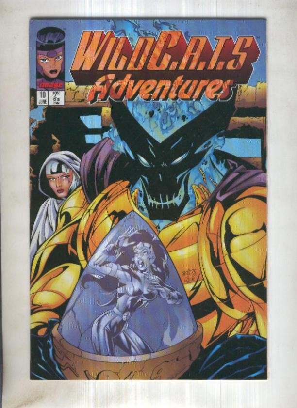 WILDC.A.T.S ADVENTURES, Vol.1 No.10: ...And then There were None! ( Image 1995)