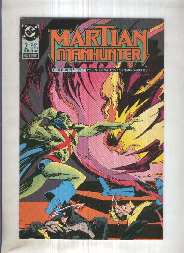 MARTIAN HUNTER, Mini-Serie, No.02: Burning Bright ( DC 1988)
