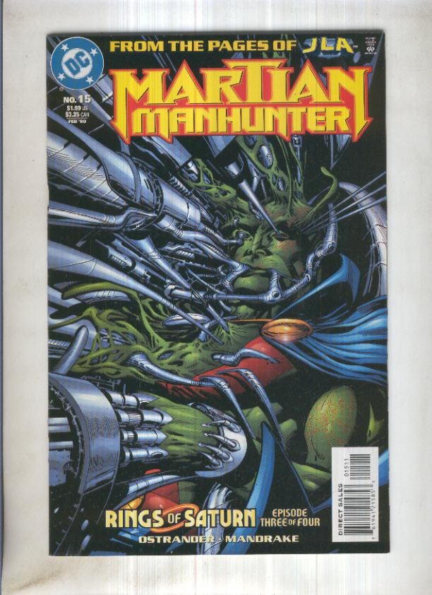 MARTIAN HUNTER, Vol.2, No.15: Rings of Saturn 3 ( DC 2000)